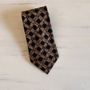 Ermenegildo Zegna Harry Rosen multi color Necktie Italy 100% Silk ~ 3.75 X 60